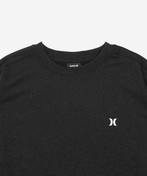 Hurley (ハーレー)の「Hurley/ハーレー トレーナー スウェット クルーネック バックプリント 裏毛 SWEAT BORN FROM WATER CREW MCFL252014(スウェット・メンズ・ブラック/ブラウン・L/M)」の5枚目の写真