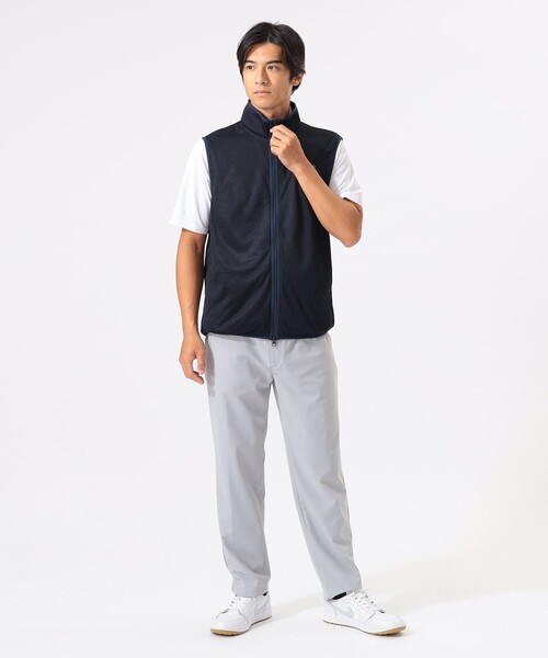 BEAMS GOLF(ビームスゴルフ)の「ORANGE LABEL / オクタ フルジップ ベスト(ベスト・メンズ・ネイビー/ブラック・X-LARGE/LARGE/MEDIUM/SMALL)」の6枚目の写真