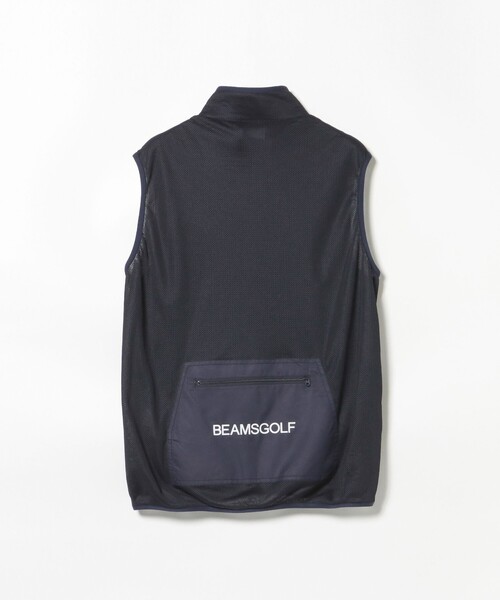 BEAMS GOLF(ビームスゴルフ)の「ORANGE LABEL / オクタ フルジップ ベスト(ベスト・メンズ・ネイビー/ブラック・X-LARGE/LARGE/MEDIUM/SMALL)」の16枚目の写真