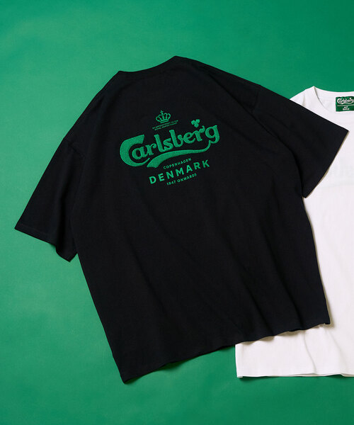 417 EDIFICE（フォーワンセブンエディフィス）の「《追加》CARLSBERG × 417 GRAPHIC Tシャツ（Tシャツ/カットソー・メンズ・ブラック系その他/ブラック/ホワイト/ホワイト系その他・MEDIUM/LARGE/X-LARGE）」の4枚目の写真