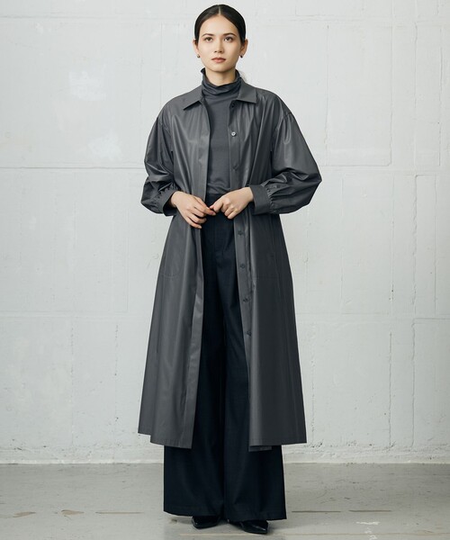 自由区（ジユウク）の「デニムライクツイルワイド パンツ（その他パンツ・レディース・ダークブラウン系/ネイビー系・40/38/36）」の7枚目の写真