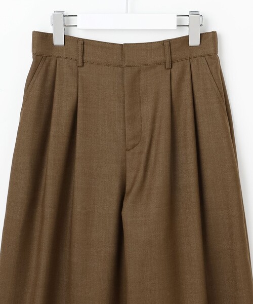 自由区（ジユウク）の「デニムライクツイルワイド パンツ（その他パンツ・レディース・ダークブラウン系/ネイビー系・40/38/36）」の10枚目の写真