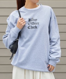 Chick | 【2color 】Baby Officer LOGO BIG SWEAT スウェット(スウェット)