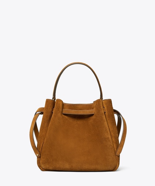 ロミー スエード バケットバッグ（ショルダーバッグ）｜TORY BURCH