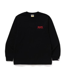 エイプ　Tシャツ　長袖　ロンT　白　黒　ビッグロゴ エイプ Tシャツ 長袖 ロンT 白 黒 ビッグロゴ - メルカリ