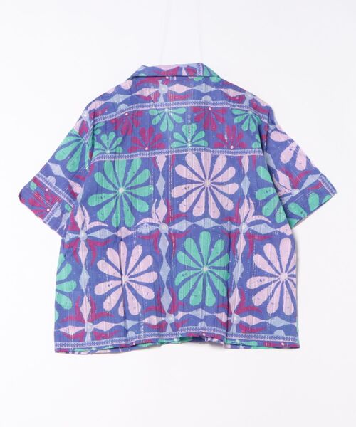 チャイハネ(チャイハネ)の「【チャイハネ】カッチナ開襟シャツ(シャツ/ブラウス・レディース・グリーン/ブルー/ホワイト・FREE)」の8枚目の写真