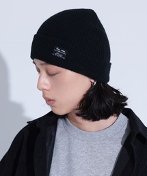 MDR（エムディアール）の「『タグデザインニットライトワッチ』（ニットキャップ/ビーニー）」