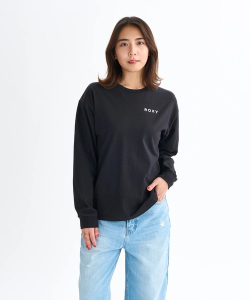 ROXY(ロキシー)の「HISTORICAL LOGO L/S /ロキシーバックプリント長袖ロンT(Tシャツ/カットソー・レディース・ブラック/ホワイト/ピンク/グレー・MEDIUM/LARGE/SMALL)」の11枚目の写真