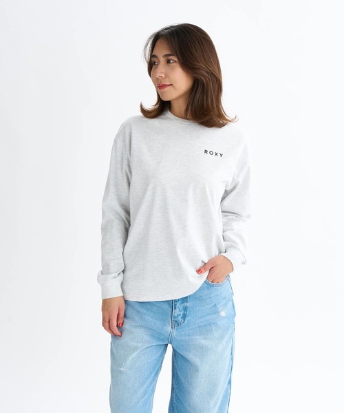 ROXY(ロキシー)の「HISTORICAL LOGO L/S /ロキシーバックプリント長袖ロンT(Tシャツ/カットソー・レディース・ブラック/ホワイト/ピンク/グレー・MEDIUM/LARGE/SMALL)」の14枚目の写真
