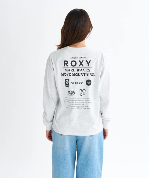 ROXY(ロキシー)の「HISTORICAL LOGO L/S /ロキシーバックプリント長袖ロンT(Tシャツ/カットソー・レディース・ブラック/ホワイト/ピンク/グレー・MEDIUM/LARGE/SMALL)」の16枚目の写真