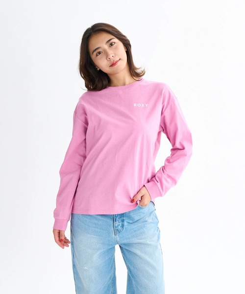 ROXY(ロキシー)の「HISTORICAL LOGO L/S /ロキシーバックプリント長袖ロンT(Tシャツ/カットソー・レディース・ブラック/ホワイト/ピンク/グレー・MEDIUM/LARGE/SMALL)」の17枚目の写真