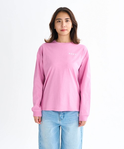 ROXY(ロキシー)の「HISTORICAL LOGO L/S /ロキシーバックプリント長袖ロンT(Tシャツ/カットソー・レディース・ブラック/ホワイト/ピンク/グレー・MEDIUM/LARGE/SMALL)」の18枚目の写真