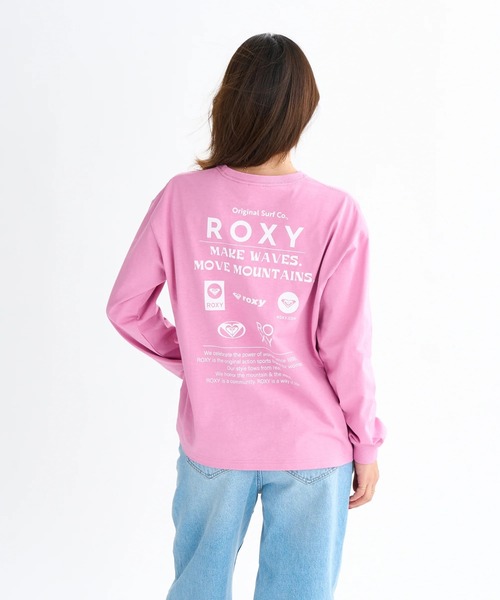 ROXY(ロキシー)の「HISTORICAL LOGO L/S /ロキシーバックプリント長袖ロンT(Tシャツ/カットソー・レディース・ブラック/ホワイト/ピンク/グレー・MEDIUM/LARGE/SMALL)」の19枚目の写真