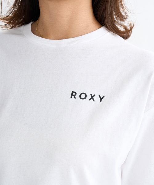 ROXY(ロキシー)の「HISTORICAL LOGO L/S /ロキシーバックプリント長袖ロンT(Tシャツ/カットソー・レディース・ブラック/ホワイト/ピンク/グレー・MEDIUM/LARGE/SMALL)」の6枚目の写真