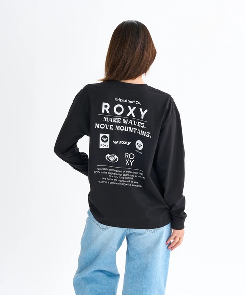 ROXY(ロキシー)の「HISTORICAL LOGO L/S /ロキシーバックプリント長袖ロンT(Tシャツ/カットソー・レディース・ブラック/ホワイト/ピンク/グレー・MEDIUM/LARGE/SMALL)」の20枚目の写真