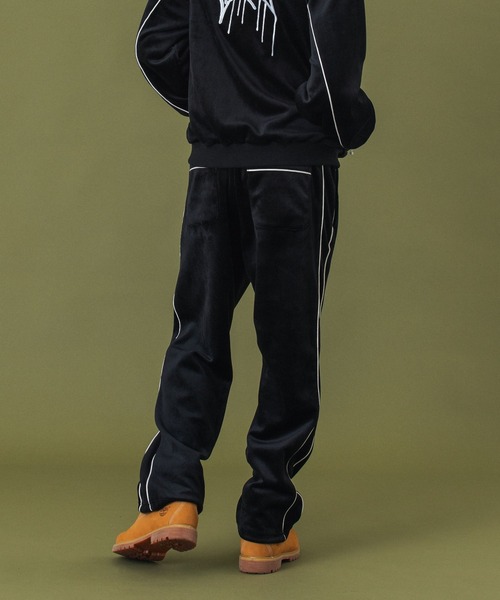 XLARGE（エクストララージ）の「TAGGING VELOUR PANTS（その他パンツ・メンズ・ブラック/ブルー/ブラウン・M/S/L/XL）」の5枚目の写真