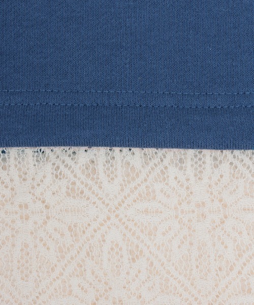 チチカカ（チチカカ）の「Orale! フラワーレースドッキングワンピース（ワンピース・レディース・チャコールグレー/ライトグレー/ブルー・FREE）」の18枚目の写真