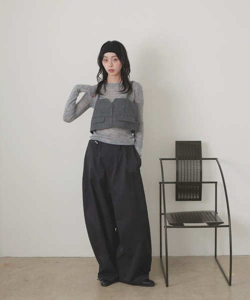 ウールライクビスチェ（キャミソール）｜LIAN（リアン）のファッション