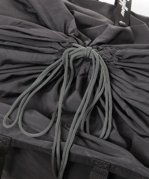 BAYFLOW（ベイフロー）の「[パッカブル仕様]BF保冷レジカゴバッグ / ビックトートバッグ / 大容量（トートバッグ・レディース・グレー系/ブラック系/ブルー系/オレンジ系・ONESIZE）」の11枚目の写真