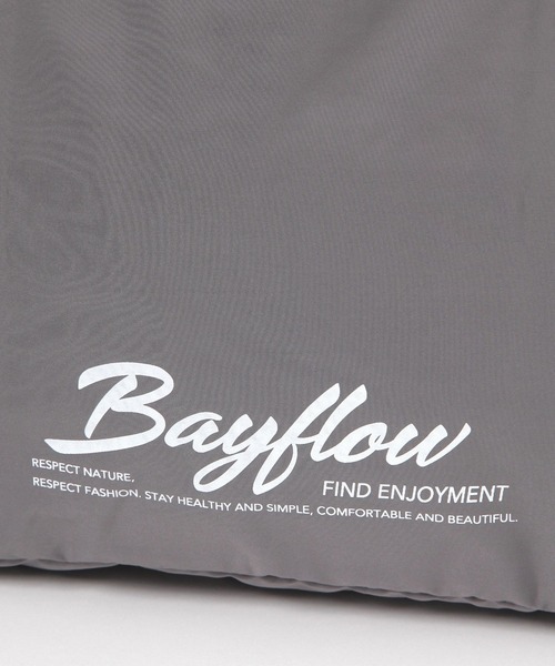 BAYFLOW（ベイフロー）の「[パッカブル仕様]BF保冷レジカゴバッグ / ビックトートバッグ / 大容量（トートバッグ・レディース・グレー系/ブラック系/ブルー系/オレンジ系・ONESIZE）」の16枚目の写真