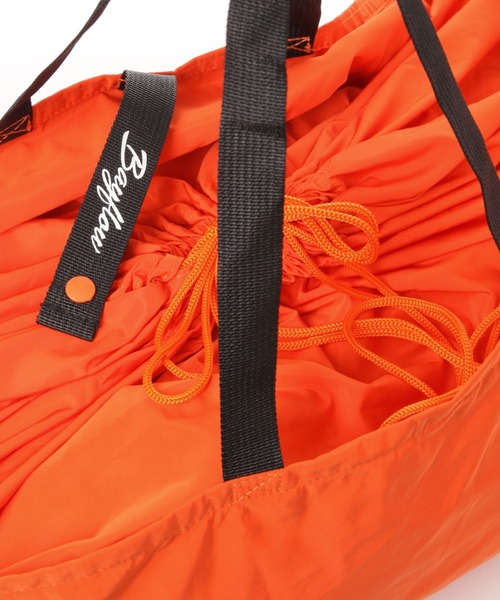 BAYFLOW（ベイフロー）の「[パッカブル仕様]BF保冷レジカゴバッグ / ビックトートバッグ / 大容量（トートバッグ・レディース・グレー系/ブラック系/ブルー系/オレンジ系・ONESIZE）」の17枚目の写真