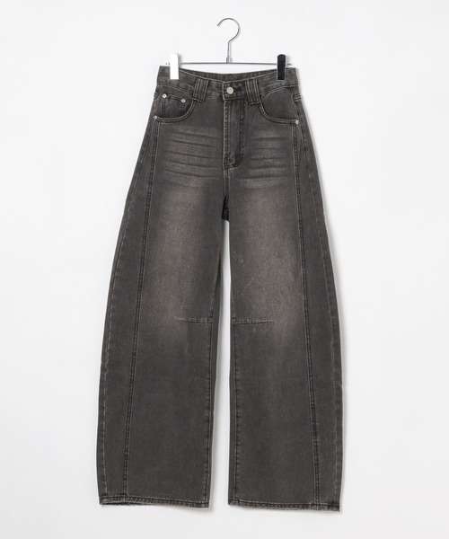 3.3 Field Trip （3.3フィールドトリップ）の「3.3 Field Trip／バレルBLACKデニム（デニムパンツ・レディース・ブラック・FREE）」の16枚目の写真