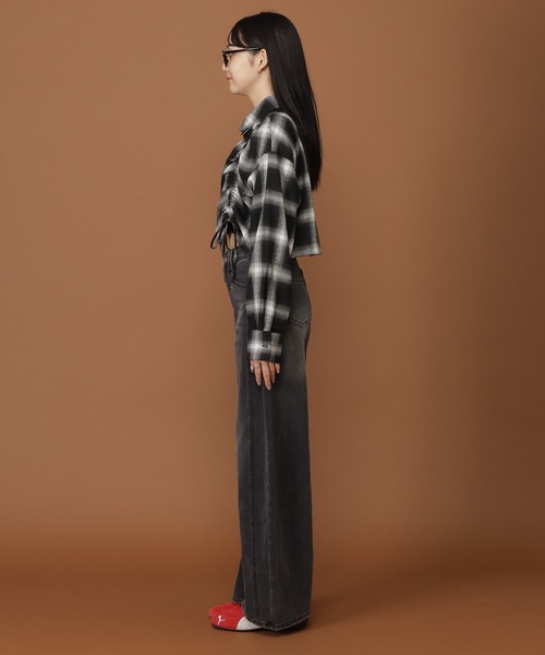 3.3 Field Trip （3.3フィールドトリップ）の「3.3 Field Trip／バレルBLACKデニム（デニムパンツ・レディース・ブラック・FREE）」の14枚目の写真