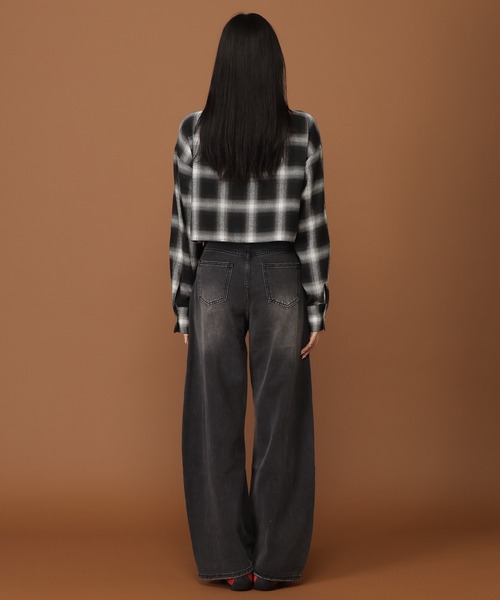 3.3 Field Trip （3.3フィールドトリップ）の「3.3 Field Trip／バレルBLACKデニム（デニムパンツ・レディース・ブラック・FREE）」の15枚目の写真