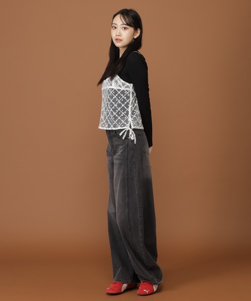 3.3 Field Trip （3.3フィールドトリップ）の「3.3 Field Trip／バレルBLACKデニム（デニムパンツ・レディース・ブラック・FREE）」の22枚目の写真