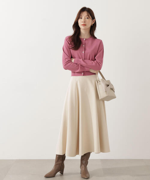 PROPORTION BODY DRESSING(プロポーションボディドレッシング)の「<ウォッシャブル>キラ釦カーディガン / 1215274901(カーディガン/ボレロ・レディース・ホワイト系その他/ボルドー/ピンク/ブラック・FREE)」の17枚目の写真