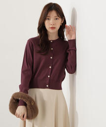 PROPORTION BODY DRESSING（プロポーションボディドレッシング）の「＜ウォッシャブル＞キラ釦カーディガン / 1215274901（カーディガン/ボレロ）」