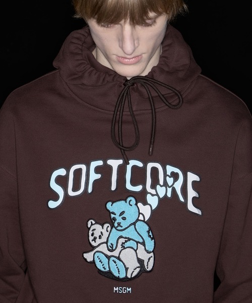 MSGM（エムエスジーエム）の「【NEW】Wベア グラフィックパーカー（パーカー・メンズ・ブラウン・M/L）」の9枚目の写真