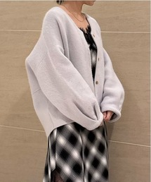 FRAY I.D | ダブルフェイスラクーンカーディガン(カーディガン/ボレロ)