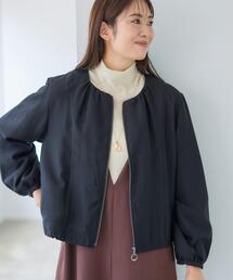 Reflect（リフレクト）の「【ライトアウター／ゆったり羽織れる／気軽な羽織りに◎】ライトブルゾン（ブルゾン）」