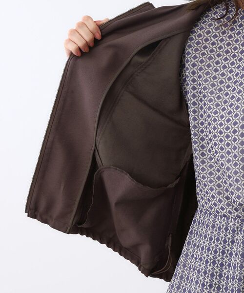 Reflect（リフレクト）の「【ライトアウター／ゆったり羽織れる／気軽な羽織りに◎】ライトブルゾン（ブルゾン・レディース・ブラック/ブラウン系その他/ライトベージュ・15 /17/05/07/09/11/13）」の21枚目の写真