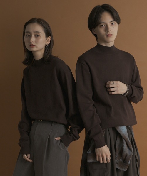 セール】『一部WEB限定カラー』『洗濯可/毛玉防止』ストレッチモック