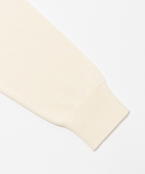 SENSE OF PLACE by URBAN RESEARCH(センスオブプレイスバイアーバンリサーチ)の「『一部WEB限定カラー』『洗濯可/毛玉防止』ストレッチモックネックニット(ニット/セーター・メンズ・チャコールグレー/ベージュ/ミント/ネイビー/マスタード/ブラウン/レッド/アイボリー/ブラック・MEDIUM/LARGE)」の12枚目の写真