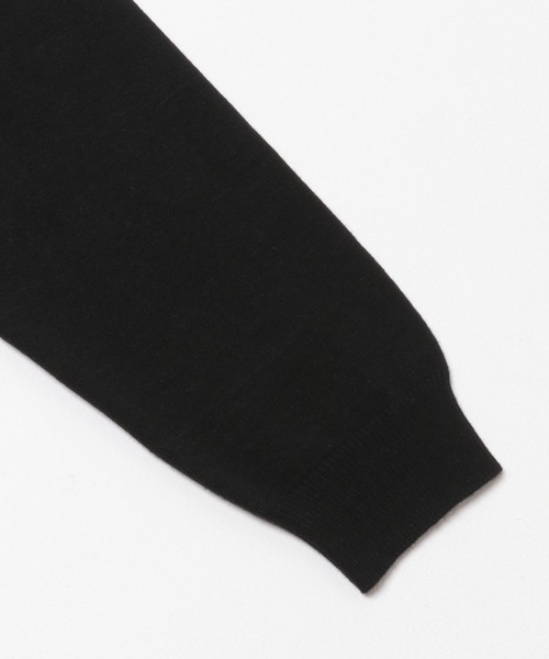 SENSE OF PLACE by URBAN RESEARCH(センスオブプレイスバイアーバンリサーチ)の「『一部WEB限定カラー』『洗濯可/毛玉防止』ストレッチモックネックニット(ニット/セーター・メンズ・チャコールグレー/ベージュ/ミント/ネイビー/マスタード/ブラウン/レッド/アイボリー/ブラック・MEDIUM/LARGE)」の13枚目の写真