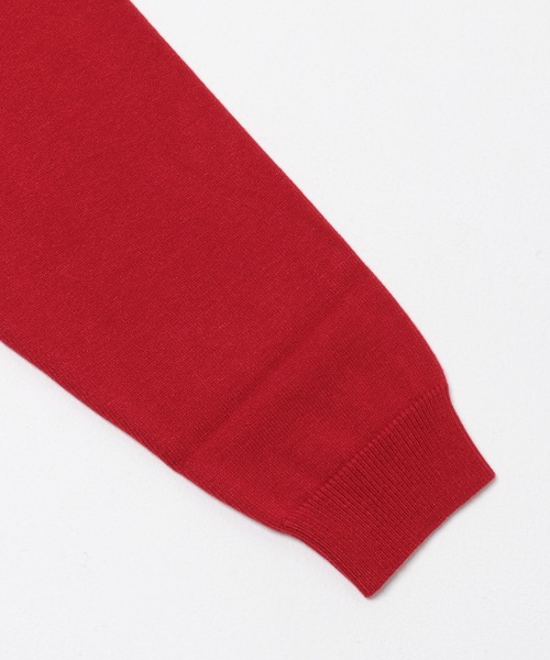 SENSE OF PLACE by URBAN RESEARCH(センスオブプレイスバイアーバンリサーチ)の「『一部WEB限定カラー』『洗濯可/毛玉防止』ストレッチモックネックニット(ニット/セーター・メンズ・チャコールグレー/ベージュ/ミント/ネイビー/マスタード/ブラウン/レッド/アイボリー/ブラック・MEDIUM/LARGE)」の19枚目の写真