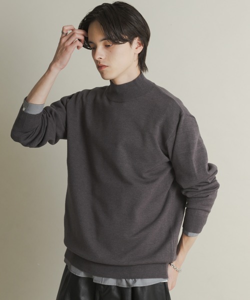 セール】『一部WEB限定カラー』『洗濯可/毛玉防止』ストレッチモック