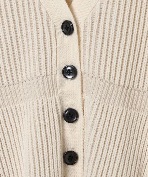 パラスパレス7Gこぎん刺しジップ ウール カーディガン （新品） パラスパレス7Gこぎん刺しジップ ウール カーディガン （新品）