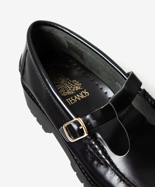 ARTESANOS（アルテサノス）の「ARTESANOS アルテサノス Tストラップ ローファー（ローファー・レディース・ブラック・36/35/39/38/37）」の8枚目の写真