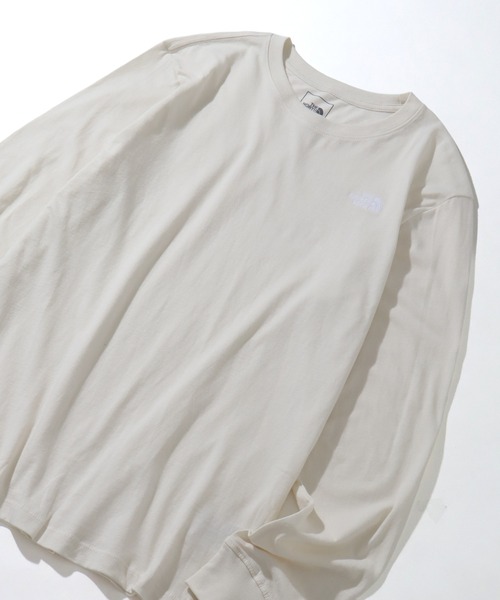 THE NORTH FACE(ザノースフェイス)の「【THE NORTH FACE/ザノースフェイス】Evolution Simple Dome Long Sleeve Tee / クルーネック ロングスリーブTシャツ(Tシャツ/カットソー・メンズ・ブラック/オフホワイト/ホワイト・M/L/XL/S)」の5枚目の写真