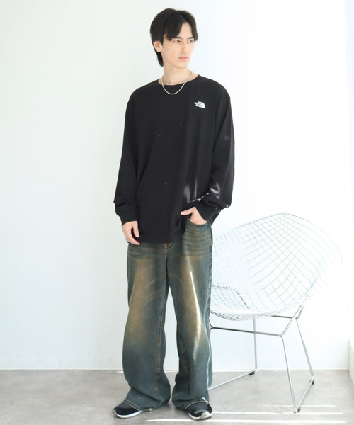 THE NORTH FACE(ザノースフェイス)の「【THE NORTH FACE/ザノースフェイス】Evolution Simple Dome Long Sleeve Tee / クルーネック ロングスリーブTシャツ(Tシャツ/カットソー・メンズ・ブラック/オフホワイト/ホワイト・M/L/XL/S)」の19枚目の写真