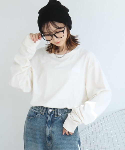 THE NORTH FACE(ザノースフェイス)の「【THE NORTH FACE/ザノースフェイス】Evolution Simple Dome Long Sleeve Tee / クルーネック ロングスリーブTシャツ(Tシャツ/カットソー・メンズ・ブラック/オフホワイト/ホワイト・M/L/XL/S)」の17枚目の写真