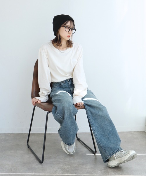 THE NORTH FACE(ザノースフェイス)の「【THE NORTH FACE/ザノースフェイス】Evolution Simple Dome Long Sleeve Tee / クルーネック ロングスリーブTシャツ(Tシャツ/カットソー・メンズ・ブラック/オフホワイト/ホワイト・M/L/XL/S)」の22枚目の写真