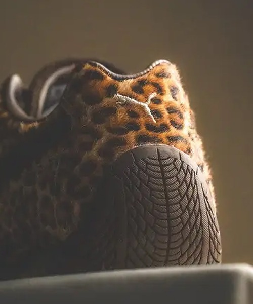 PUMA/プーマ SPEEDCAT WILD WNS レオパード柄 トレッドパターン