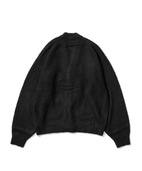 REMI RELIEF（レミレリーフ）の「REMI RELIEF　起毛ニットカーデ(無地) RN27353069（カーディガン/ボレロ・メンズ・グリーン/ブラック・MEDIUM/LARGE）」の22枚目の写真