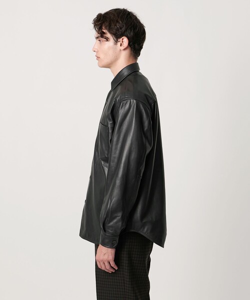 シープレザー オーバーシャツ（その他アウター）｜UNITED ARROWS