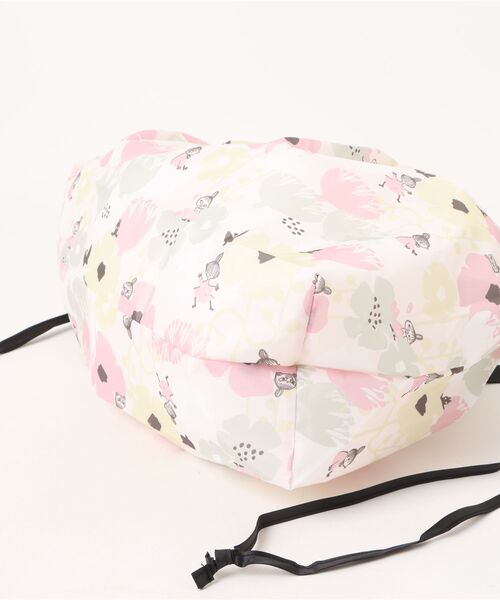 MOOMIN(ムーミン)の「MOOMIN ムーミン レインバッグカバー 2WAY 花とリトルミイ(エコバッグ/サブバッグ・レディース・ピンク/ブルー・FREE)」の10枚目の写真